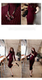 Slim Elastic Winter Sweater Knitted Long Dress