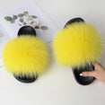 Cute Real Fur Slippers