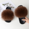 Cute Real Fur Slippers