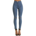 Casual Pencil High Waist Skinny Jeans