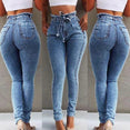 Casual Pencil High Waist Skinny Jeans