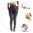 Casual Pencil High Waist Skinny Jeans