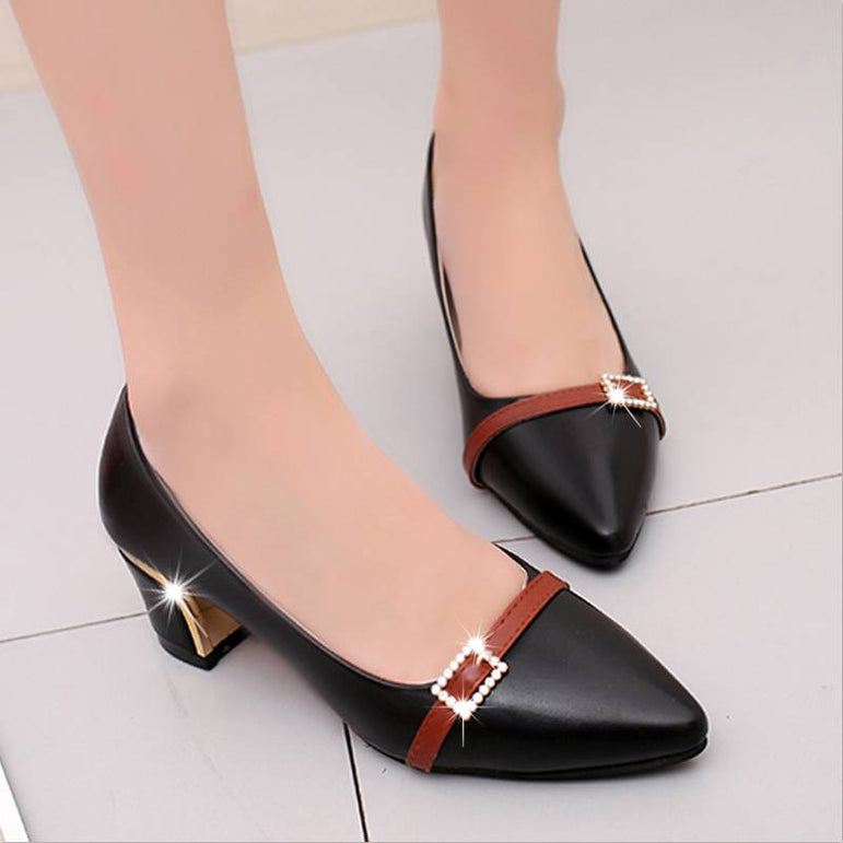 Pointed Shallow Women Pumps High Heels