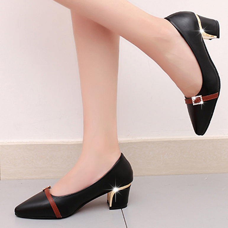 Pointed Shallow Women Pumps High Heels