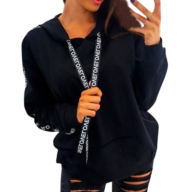 Long Sleeve Sweatshirt Women Pullover Tops Blouse