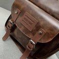 Leather Vintage Shoulder Mochila Backpack