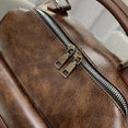 Leather Vintage Shoulder Mochila Backpack