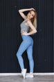 High Waist Skinny Denim Jeans Pencil Pants