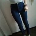 High Waist Skinny Denim Jeans Pencil Pants