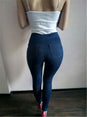 High Waist Skinny Denim Jeans Pencil Pants