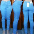 High Waist Skinny Denim Jeans Pencil Pants