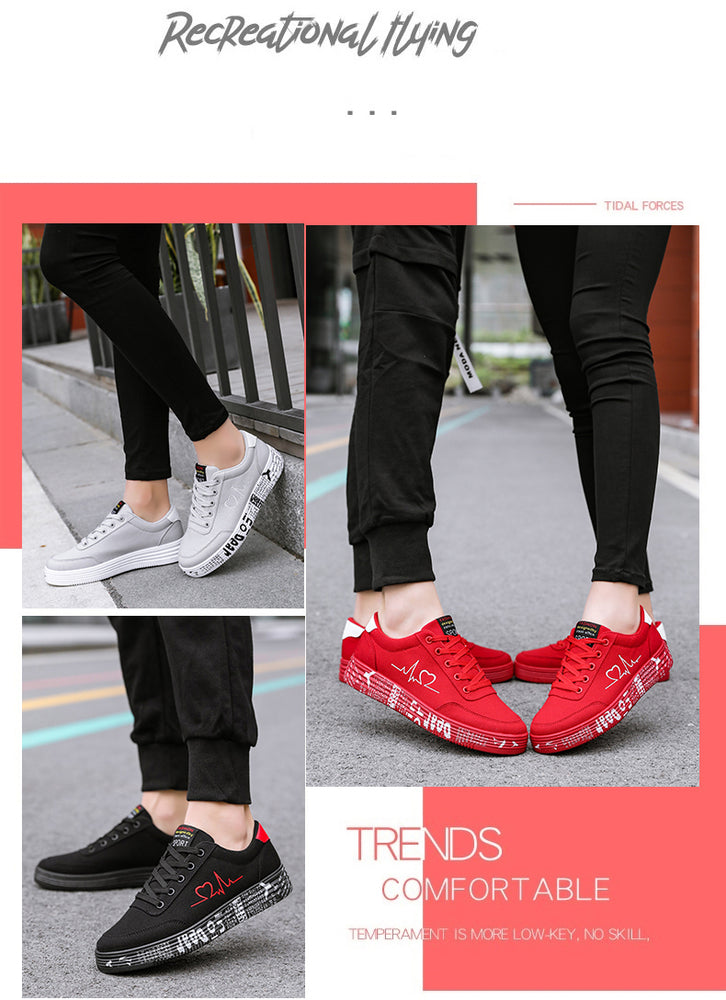 Lace up Casual Women Vulcanized Shoes Sneakers