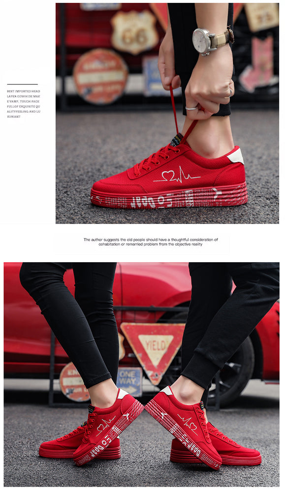 Lace up Casual Women Vulcanized Shoes Sneakers