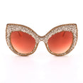 Shades Mirror Cat Eye Luxury Sunglasses