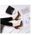 Elegant Office Pumps Leopard Women Shoes High Heels