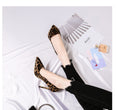 Elegant Office Pumps Leopard Women Shoes High Heels