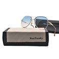 Luxury Frameless Pilot Shades Sun Glasses