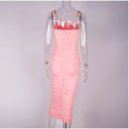 Elegant Ruched Party Night Dress