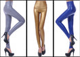 High Elastic Waist Leather Pants Leggings