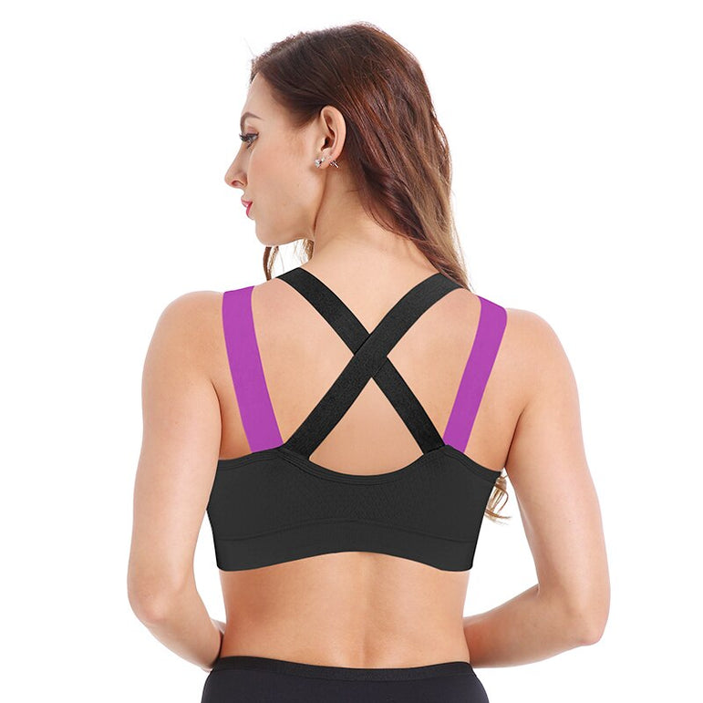 Push Up Running Vest Woman Yoga Bra