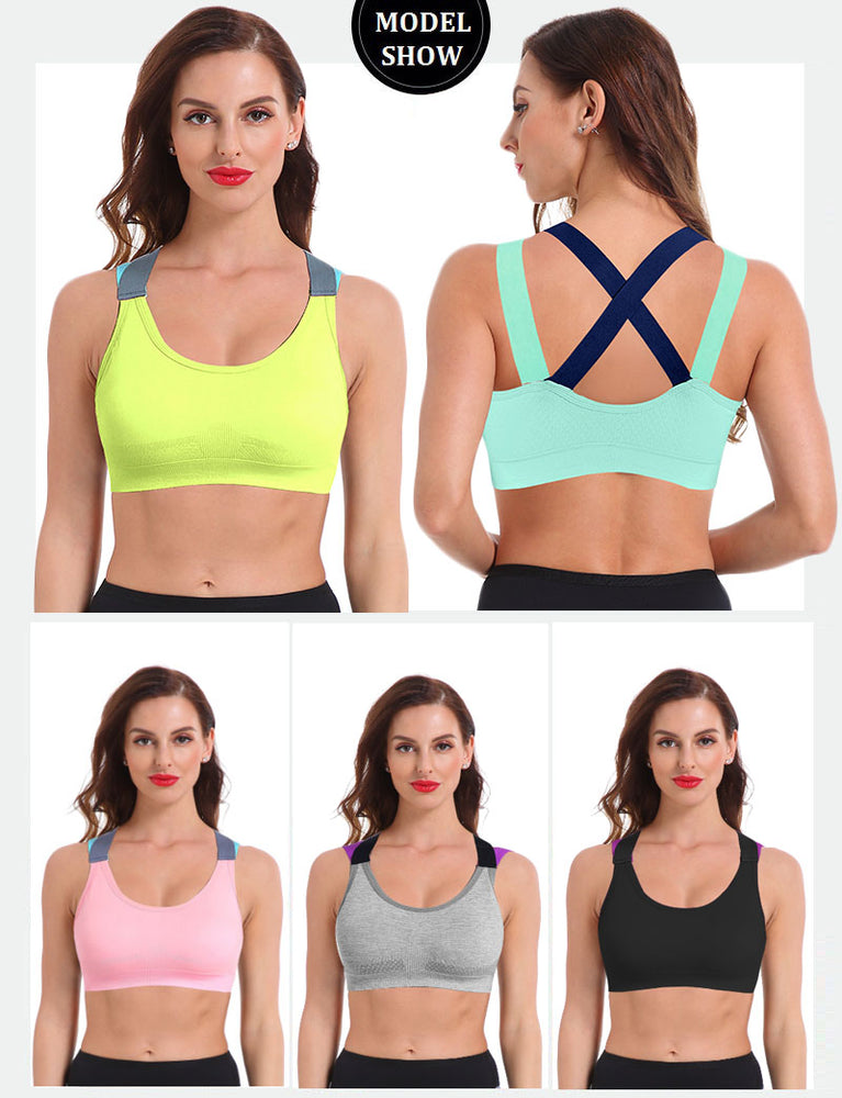 Push Up Running Vest Woman Yoga Bra