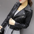 Leather Short Faux Soft Jacket