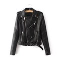 Leather Short Faux Soft Jacket