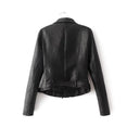 Leather Short Faux Soft Jacket