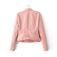 Leather Short Faux Soft Jacket