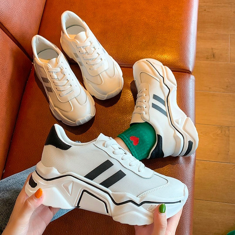 Casual Korean Platform Sneakers