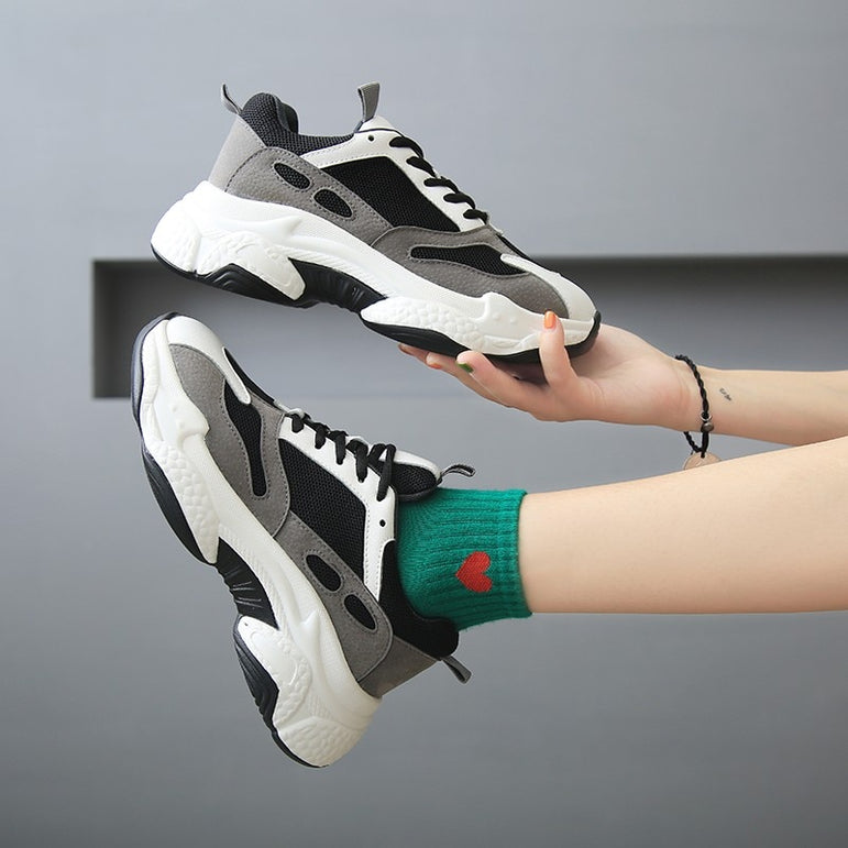 Casual Korean Platform Sneakers