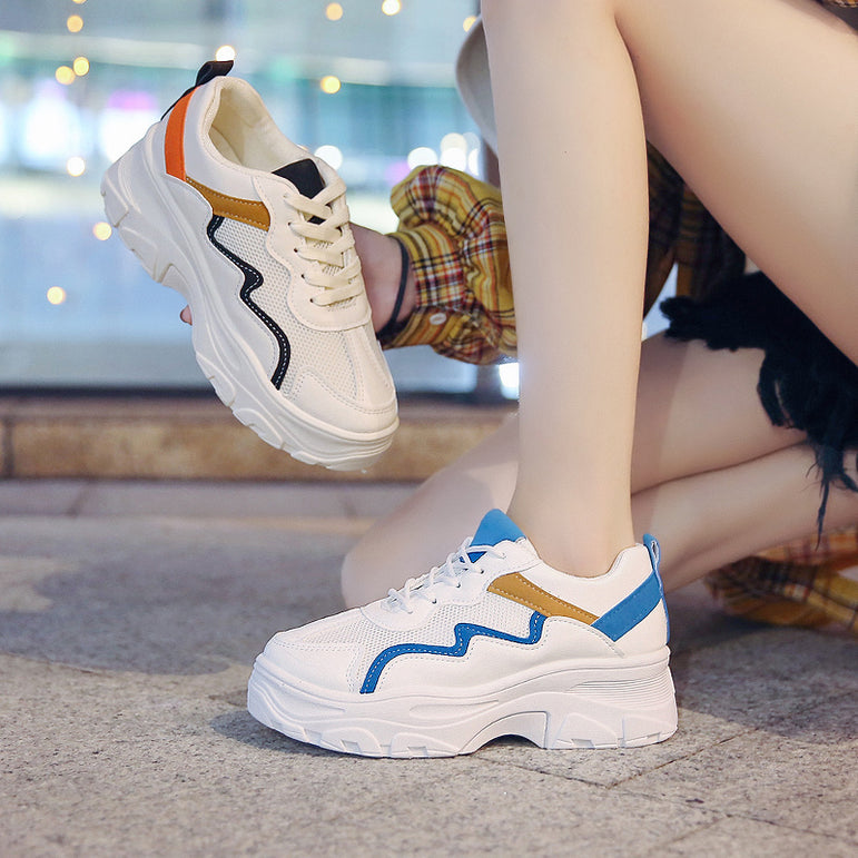 Casual Korean Platform Sneakers