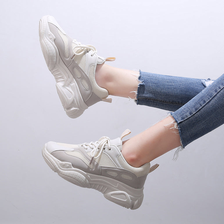 Casual Korean Platform Sneakers