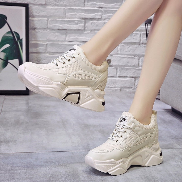 Casual Korean Platform Sneakers