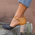 Square Women Heel High Shoes