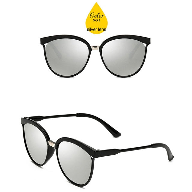 Luxury Plastic Cat Eye Sunglasses