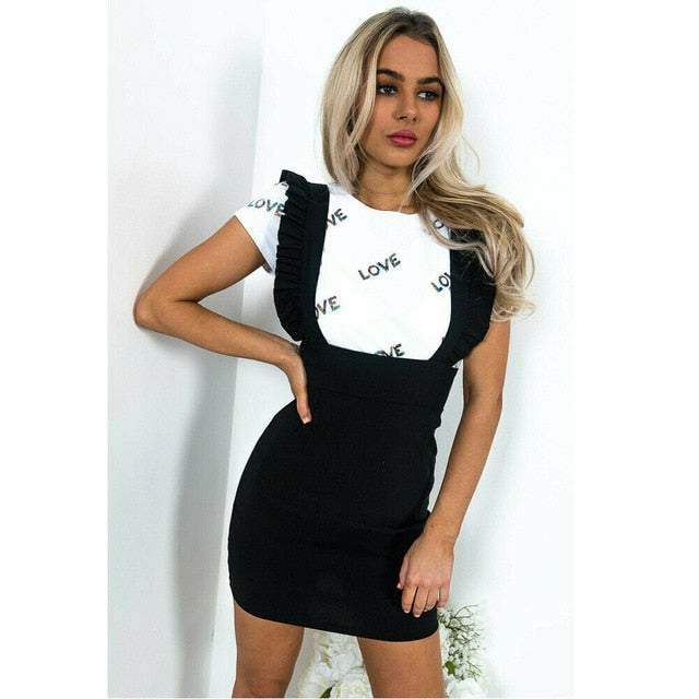 High Waist Bodycon Party Mini Dress