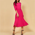 Elegant Party Office Ladies Midi Dress