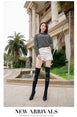 tassel jean Thigh High Boots