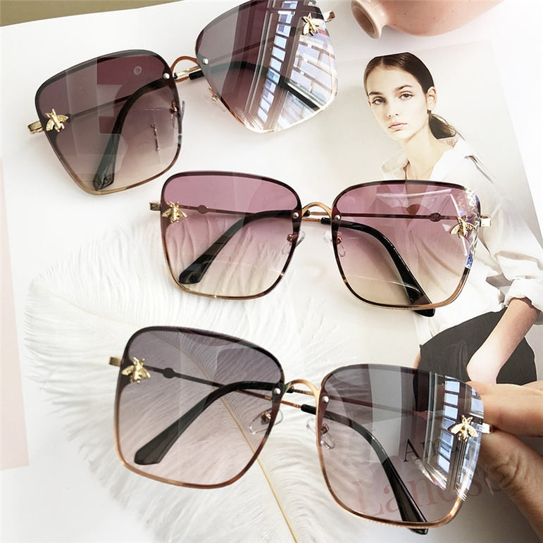 Driving Superstar Luxury Oversize Square Sunglasses