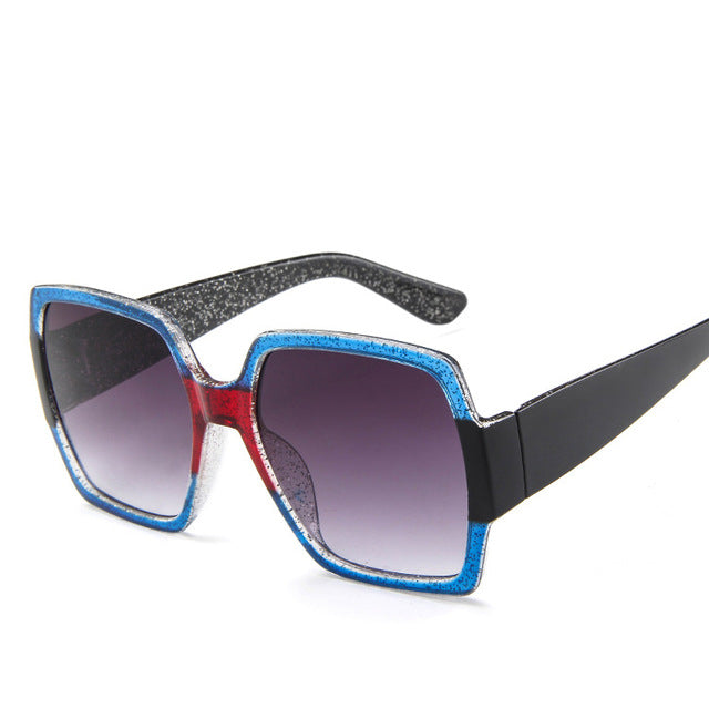 Retro Oversized Shades Sunglasses