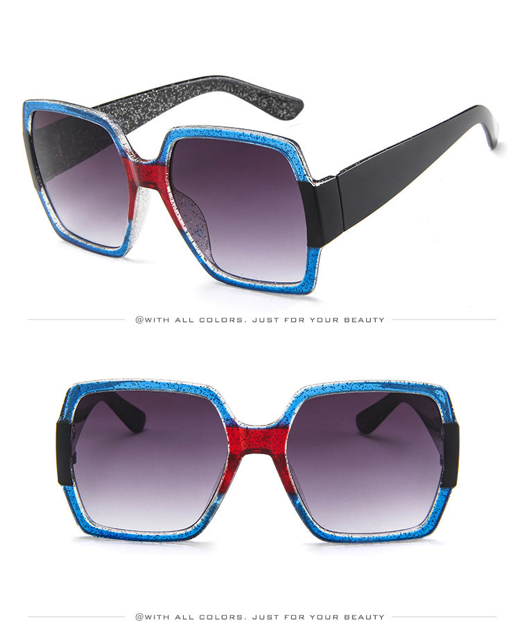 Retro Oversized Shades Sunglasses