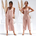 Casual Loose Linen Cotton Jumpsuit