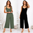 Casual Loose Linen Cotton Jumpsuit