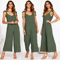 Casual Loose Linen Cotton Jumpsuit