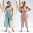 Casual Loose Linen Cotton Jumpsuit