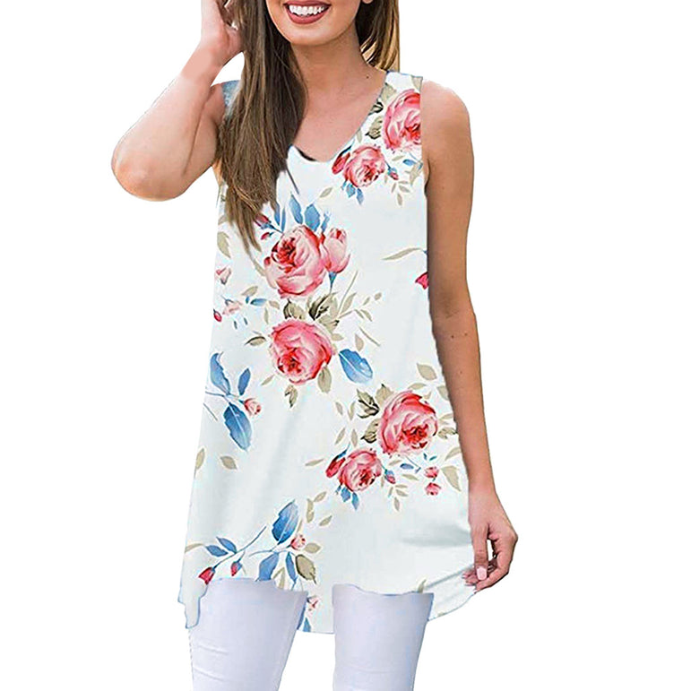 Sleeveless popualr women's Blouse