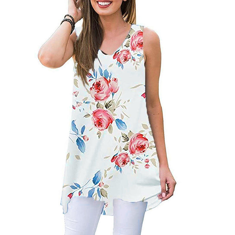 Sleeveless popualr women's Blouse