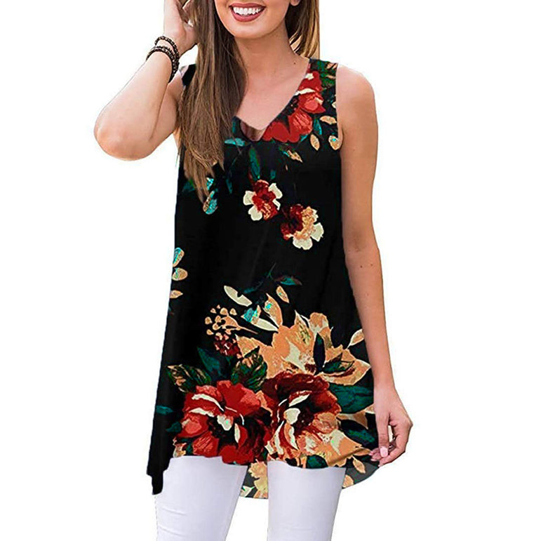 Sleeveless popualr women's Blouse