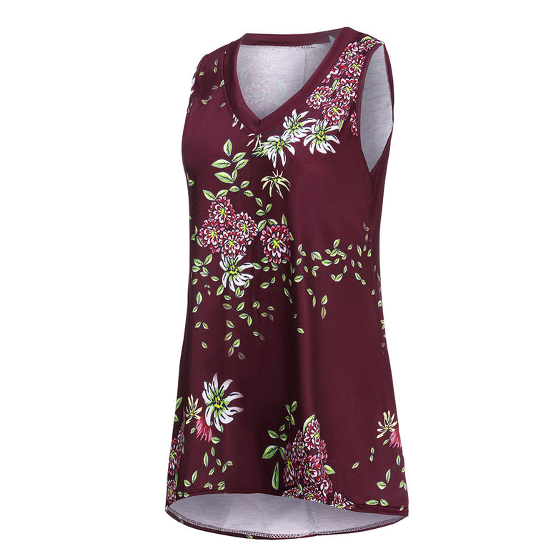 Sleeveless popualr women's Blouse